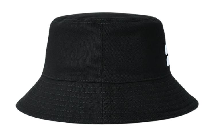 Lookbook MIU MIU Logo Decor Polyester Unisex Black Bucket Hat for Couples. 102464384