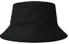 Shop MIU MIU Logo Decor Polyester Unisex Black Bucket Hat for Couples. 102464384