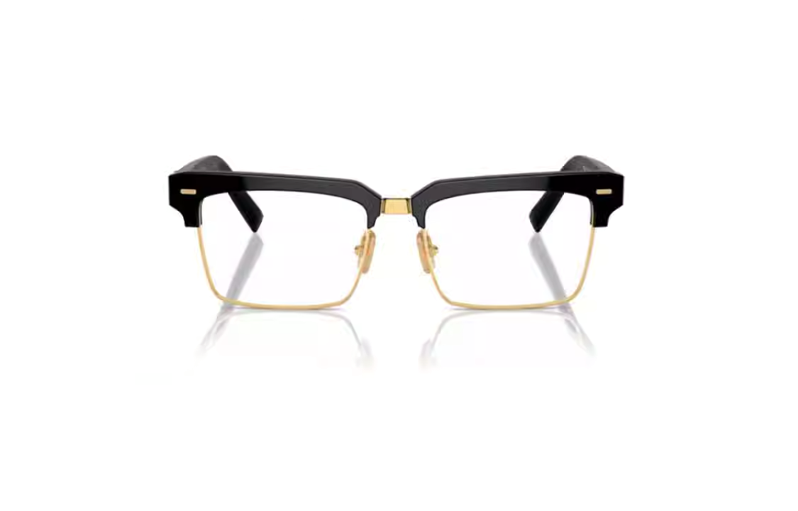 Purchase MIU MIU Logo Eyeglasses Black Browline Frame Unisex Optical Glasses 0MU11XV16K1O154