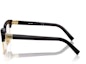 Details for MIU MIU Logo Eyeglasses Black Browline Frame Unisex Optical Glasses 0MU11XV16K1O154