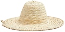 Lookbook MIU MIU Logo Raffia Straw Beige Bucket Hat 5HC3512DDH