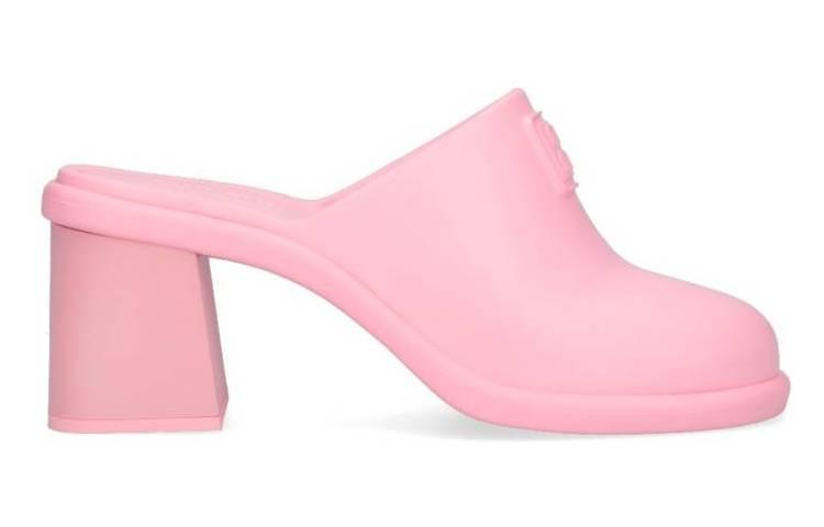 MIU MIU Logo Rubber Mules 'Pink' 5I681DFG0653LKF0028Pink