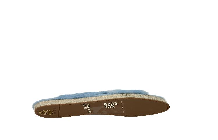 MIU MIU Miu Mitsu Slippers 'Heavenly Light Blue Fur' 圖 2