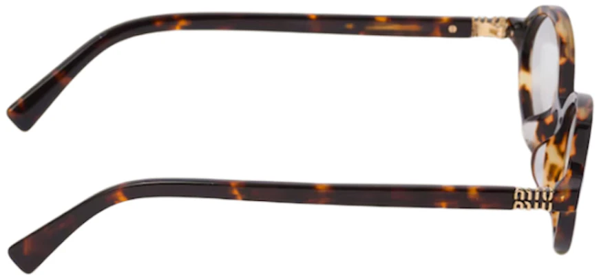 Kacamata MIU MIU Oval Blue Light Frame Tortoiseshell dengan Logo untuk Pria. SMU04Z_SVAU_FE08N_C_050 Shop Kacamata MIU MIU Oval Blue Light Frame Tortoiseshell dengan Logo untuk Pria. SMU04Z_SVAU_FE08N_C_050