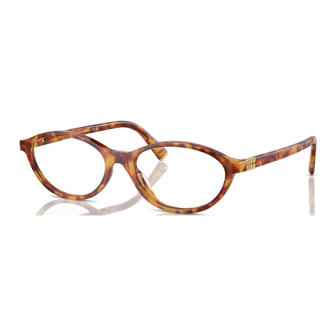 MIU MIU Oval Optical Glasses Tortoise Shell Unisex Frames for Couples. MU 09XV 圖 2