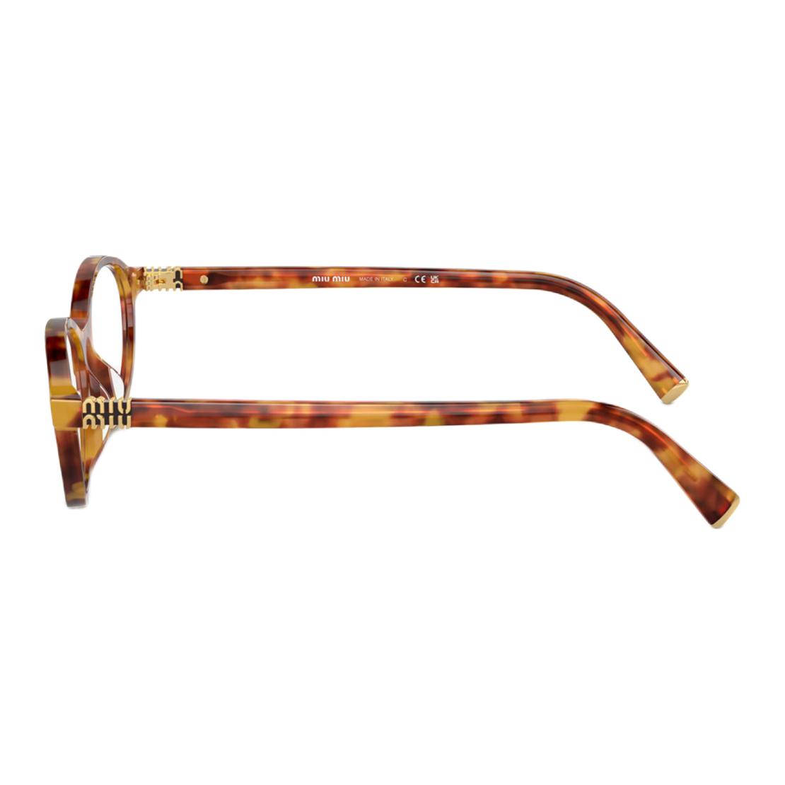 MIU MIU Oval Optical Glasses Tortoise Shell Unisex Frames for Couples. MU 09XV 圖 4