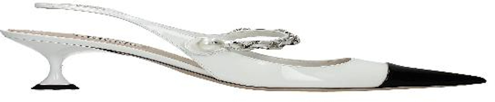 Sandal Kulit Paten MIU MIU 'Putih Hitam' 5I458D3AJX065F0964 Buy Sandal Kulit Paten MIU MIU 'Putih Hitam' 5I458D3AJX065F0964