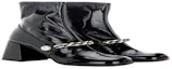 Order Booties MIU MIU Prada Technical Naplak 'Hitam' 5T607DF0653LB1F0002