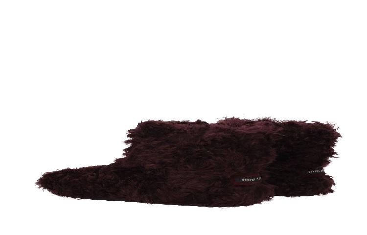 MIU MIU PRE 'Bordeaux Shearling' 圖 4