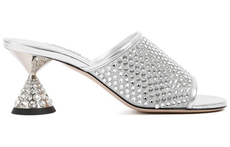 MIU MIU Prelovato Slipper 'Metallic Gold' 圖 2