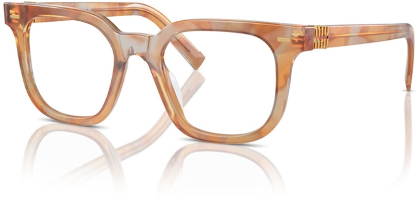 MIU MIU Cermin Mata Optikal Segi Empat Acetate Cetakan Unisex Coklat. MU06XVF-13U1O1 Buy MIU MIU Cermin Mata Optikal Segi Empat Acetate Cetakan Unisex Coklat. MU06XVF-13U1O1