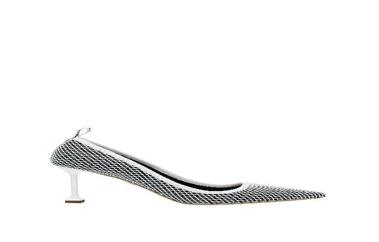 MIU MIU Pumps 'Black White Fabric'