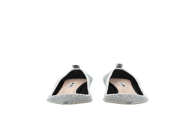 MIU MIU Pumps 'Black White Fabric' 圖 4