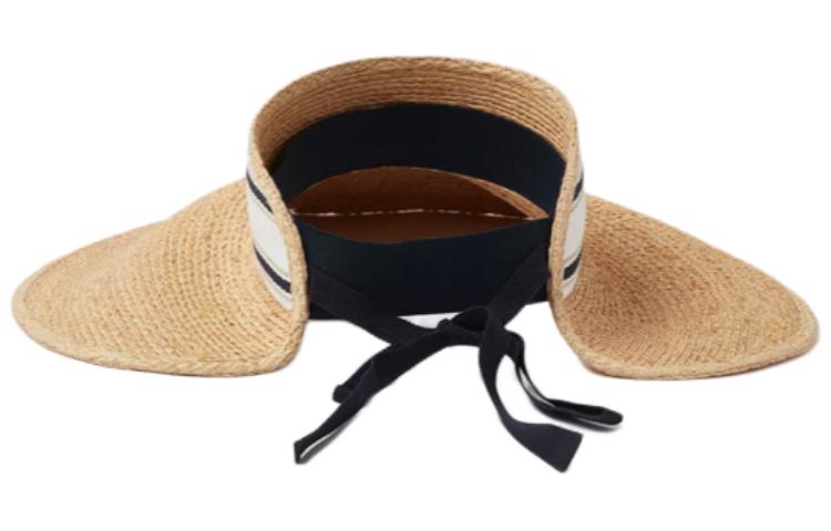 Lookbook MIU MIU 米色草編寬邊帽 情侶款 男女同款時尚品牌設計 5HV0062CQUF0N86