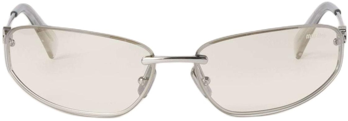 MIU MIU矩形金属太阳镜银色男女同款情侣款式 SMUA50_M1BC_F08H1_C_068 Lookbook MIU MIU矩形金属太阳镜银色男女同款情侣款式 SMUA50_M1BC_F08H1_C_068