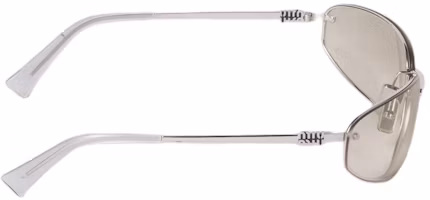 Purchase MIU MIU Rectangular Metal Sunglasses Silver Unisex Couple Design. SMUA50_M1BC_F08H1_C_068