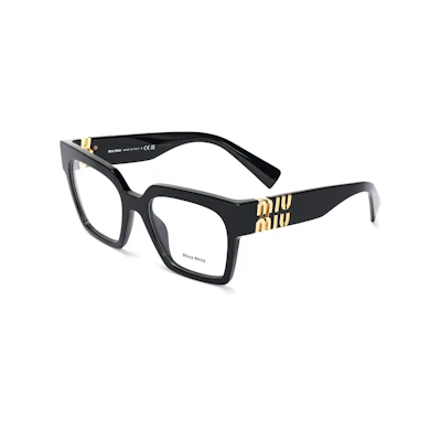 MIU MIU Retro Square Optical Eyeglass Frame Unisex, Prescription Compatible. 0MU04UV
