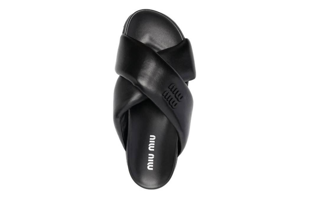 MIU MIU Sandals 'Black 圖 2