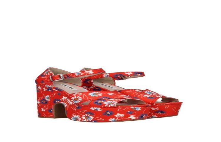 MIU MIU Sandals 'Multicolor Ribbon Red' 圖 9