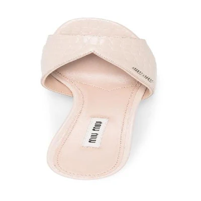 MIU MIU Sandals 'Pink23'