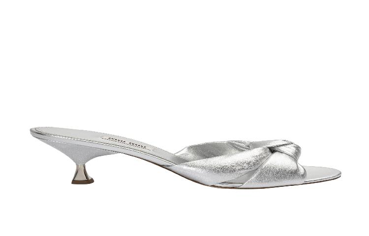 MIU MIU Sandals 'Silver' 圖 2