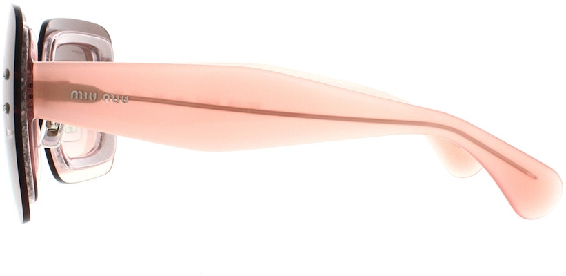 MIU MIU Cermin Mata Hitam Persegi Berkilau SMU01REUEU-F01E2 Shop MIU MIU Cermin Mata Hitam Persegi Berkilau SMU01REUEU-F01E2