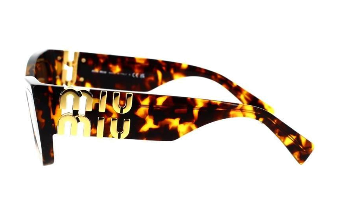 MIU MIU Unisex Stylish Irregular Frame Sunglasses MU09WSVAU06B 圖 3