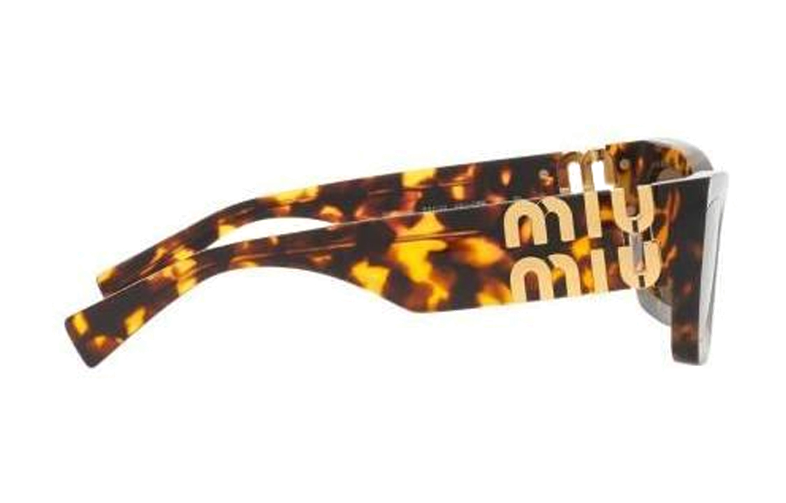 MIU MIU Unisex Stylish Irregular Frame Sunglasses MU09WSVAU06B 圖 5