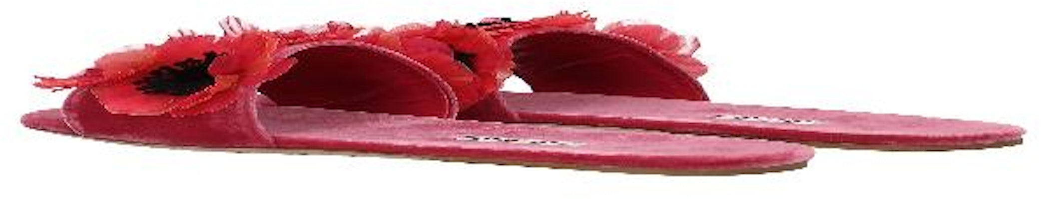MIU MIU天鹅绒便鞋粉色木屐 82 5XX260PEONIA Shop MIU MIU天鹅绒便鞋粉色木屐 82 5XX260PEONIA
