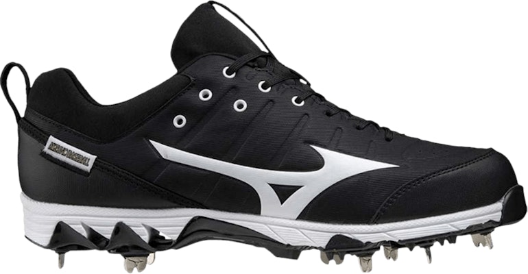 Mizuno 9-Spike Ambition 2 Low 'Black White' 11GM215309 Buy Mizuno 9-Spike Ambition 2 Low 'Black White' 11GM215309