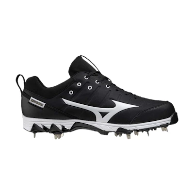 Mizuno 9-Spike Ambition 2 Low 'Black White'