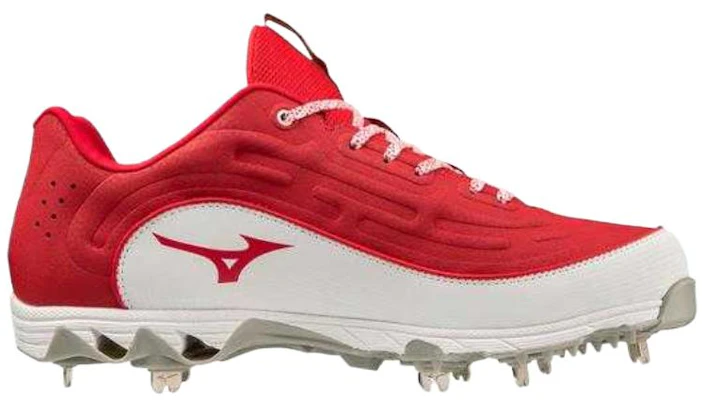 Mizuno 9-Spike Ambition 3 Laag ''Rood Wit'' 320682-1000 Order Mizuno 9-Spike Ambition 3 Laag ''Rood Wit'' 320682-1000
