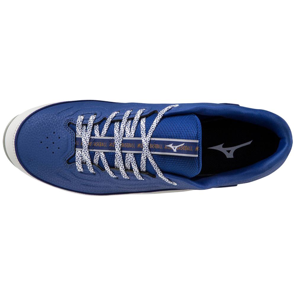 Lookbook Mizuno 9-Spike Ambition 3 Low ''Royal White'' Herren Sportschuhe 320682-5200
