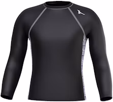 Mizuno Black UV Protection Quick-Dry Long Sleeve Swim & Surf Suit N2CA2103 Mizuno Black UV Protection Quick-Dry Long Sleeve Swim & Surf Suit N2CA2103