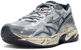 Mizuno Aventura 'Plata y Azul Marino' D1GH230106 Lookbook Mizuno Aventura 'Plata y Azul Marino' D1GH230106