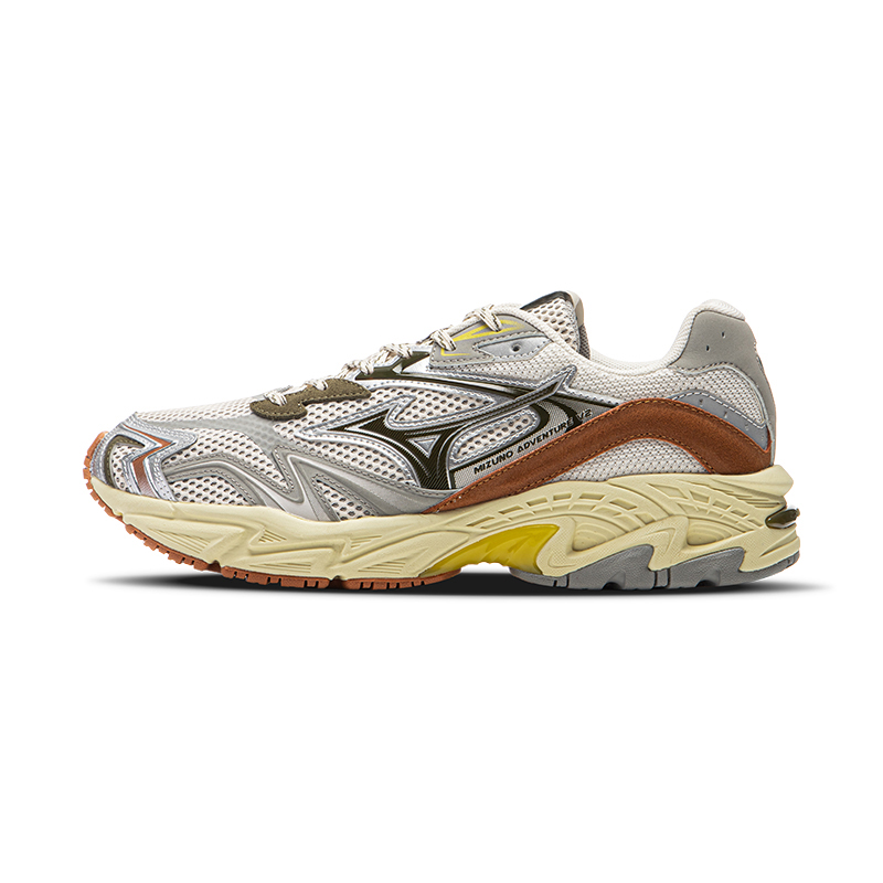 Mizuno Adventure V2 Silver Brown Dad Shoes Comfort Durable Breathable D1GH250305