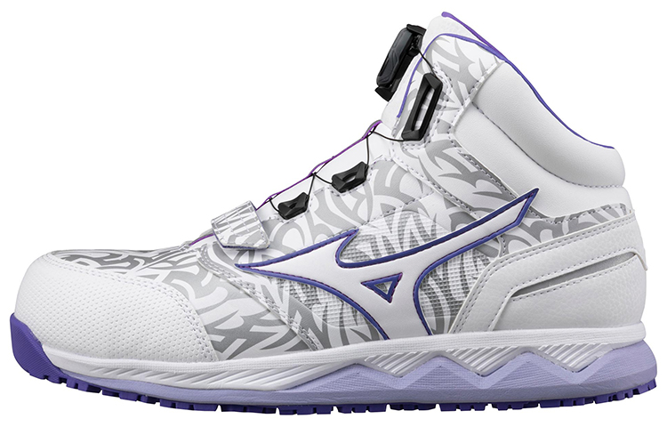 Mizuno Almighty HW51M Boa 'White Purple' F1GA210301