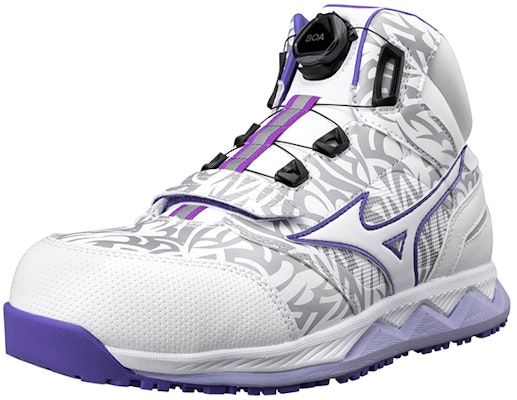 Mizuno Almighty HW51M Boa 'White Purple' F1GA210301 Order Mizuno Almighty HW51M Boa 'White Purple' F1GA210301