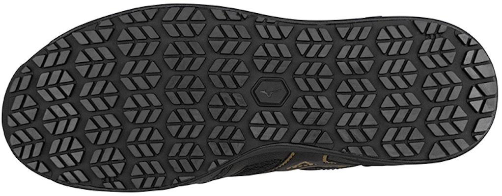 Mizuno Almighty LS 2 11L Wide 'Black Gold' F1GA210509 Shop Mizuno Almighty LS 2 11L Wide 'Black Gold' F1GA210509