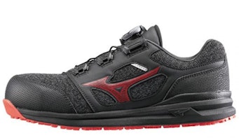 Mizuno Almighty LS 2 BOA Wide 'Black Red' F1GA225209 Mizuno Almighty LS 2 BOA Wide 'Black Red' F1GA225209