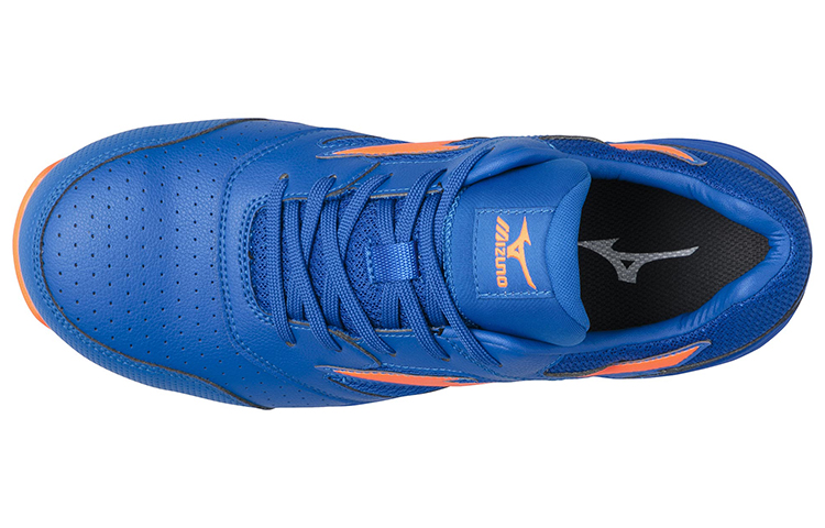 Lookbook ミズノ オールマイティ LS II (青×オレンジ) F1GA210027