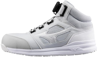 Mizuno Almighty LS II 'Grey White High-Top' F1GA220305 Mizuno Almighty LS II 'Grey White High-Top' F1GA220305