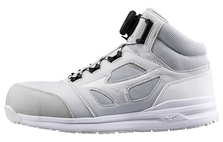 Mizuno Almighty LS II 'Grey White High-Top' F1GA220305