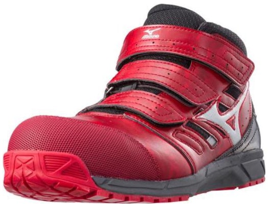 Mizuno Almighty LS Mid-Cut 'Merah Hitam' C1GA180262 Lookbook Mizuno Almighty LS Mid-Cut 'Merah Hitam' C1GA180262
