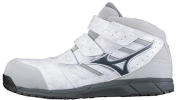 Mizuno Almighty LS Mid-Cut 'White Grey' C1GA180205 Mizuno Almighty LS Mid-Cut 'White Grey' C1GA180205