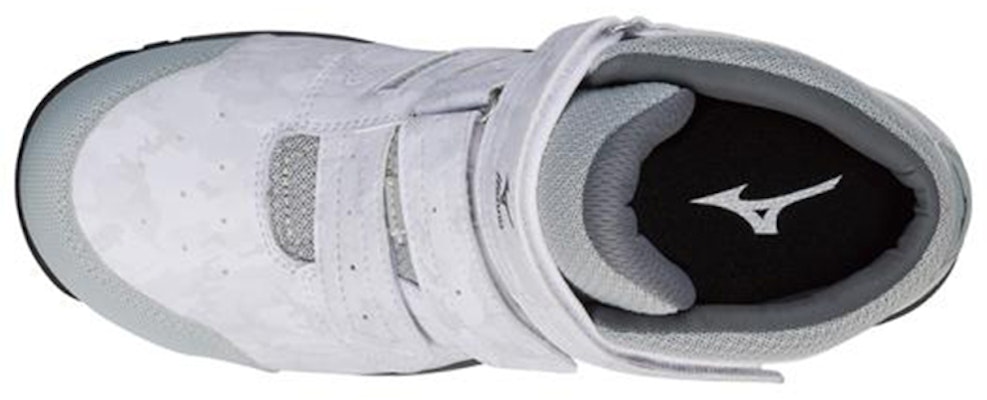 Mizuno Almighty LS Mid-Cut 'White Grey' C1GA180205 Lookbook Mizuno Almighty LS Mid-Cut 'White Grey' C1GA180205