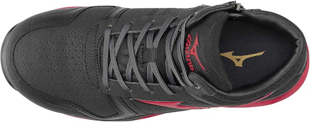 Mizuno Almighty Zw43h 'Black Red High-Top' F1GA200309 Lookbook Mizuno Almighty Zw43h 'Black Red High-Top' F1GA200309