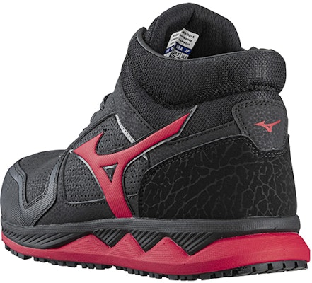 Mizuno Almighty Zw43h 'Black Red High-Top' F1GA200309 Shop Mizuno Almighty Zw43h 'Black Red High-Top' F1GA200309