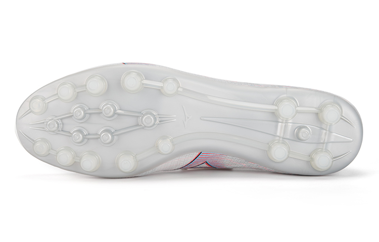 Sizing Mizuno Alpha 系帶 AG（膠質短釘） 人造草地 防滑耐磨減震 足球鞋 男女同款 白色