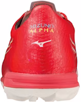 Lookbook Mizuno Alpha ELITE AS TF 高級AS碎釘 人造草坪 防滑透氣 足球鞋 男款 紅色